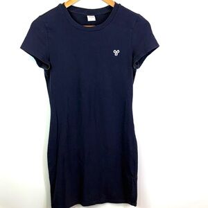 Aritzia TNA Navy Blue T-Shirt Dress size S